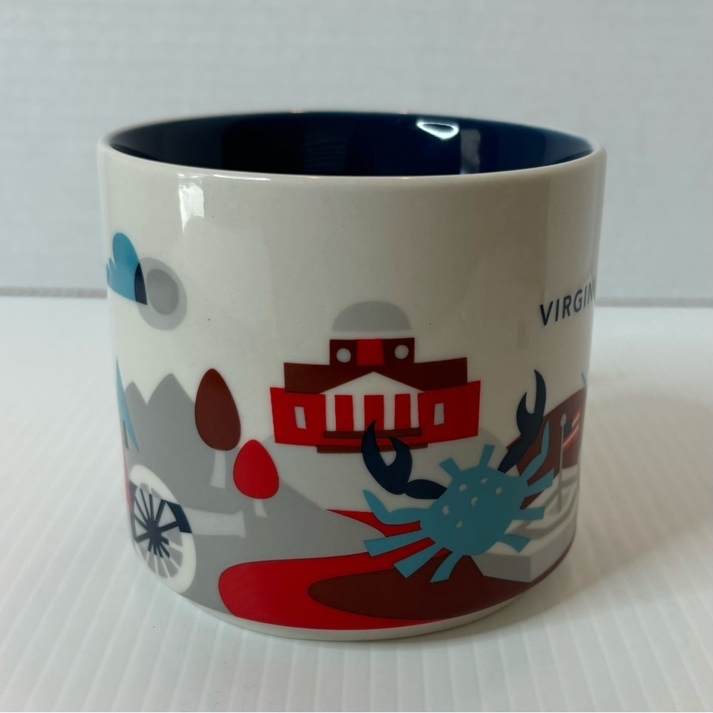 Starbucks Virginia 14 oz Mug You Are Here 2014 Collector Series Coffee Cup - Picture 4 of 8